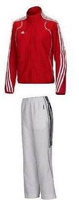 D�msk� tepl�kov� souprava Adidas  b�lo�erven� - klikn�te pro v�t�� n�hled
